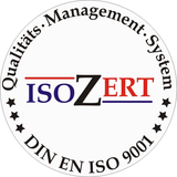 Zertifiziert nach DIN EN ISO 9001 — Qualitätsmanagement